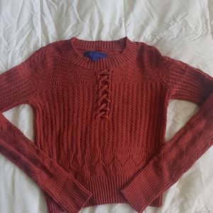 Aeropostale orange sweater